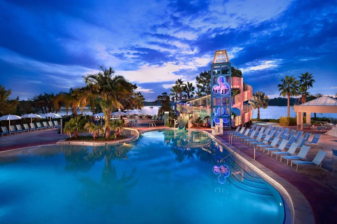 Bay Lake Tower At Disney'S Contemporary Resort Lake Buena Vista Exterior foto