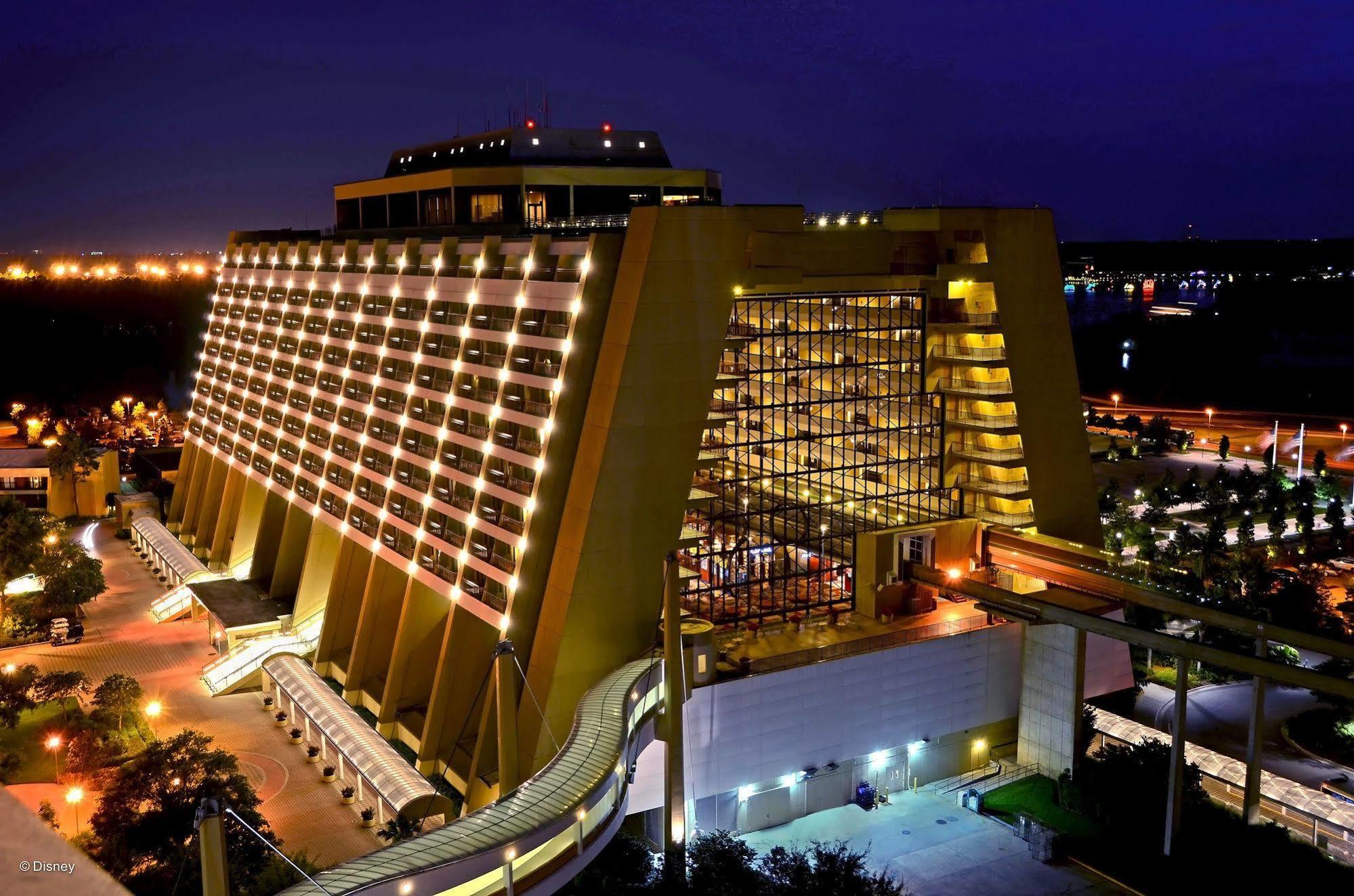 Bay Lake Tower At Disney'S Contemporary Resort Lake Buena Vista Exterior foto